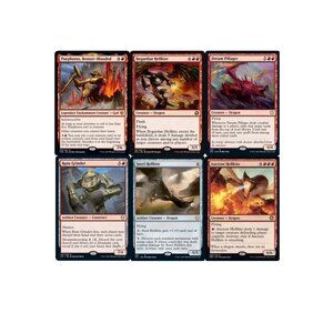 MTG Commander EDH Deck Purphoros, Bronze-Blooded 100 Cards Deck Mono Red - NM